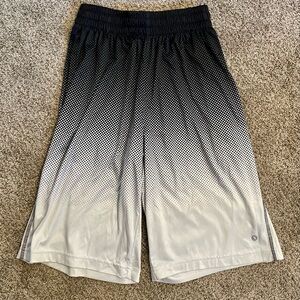 Black and White Basketball Shorts